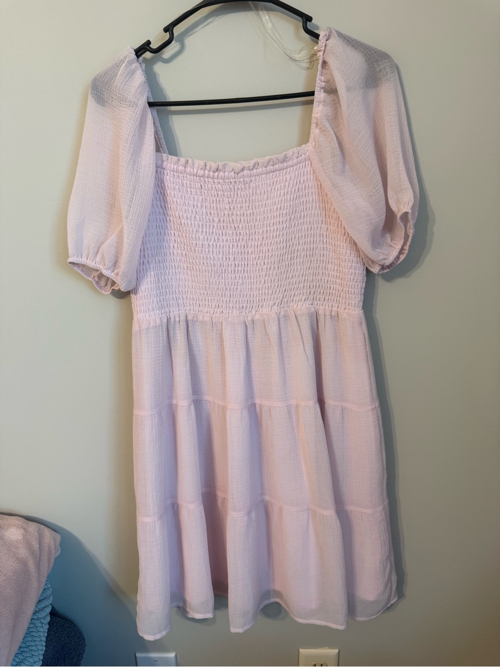 Andree Pink Mesh Dress
